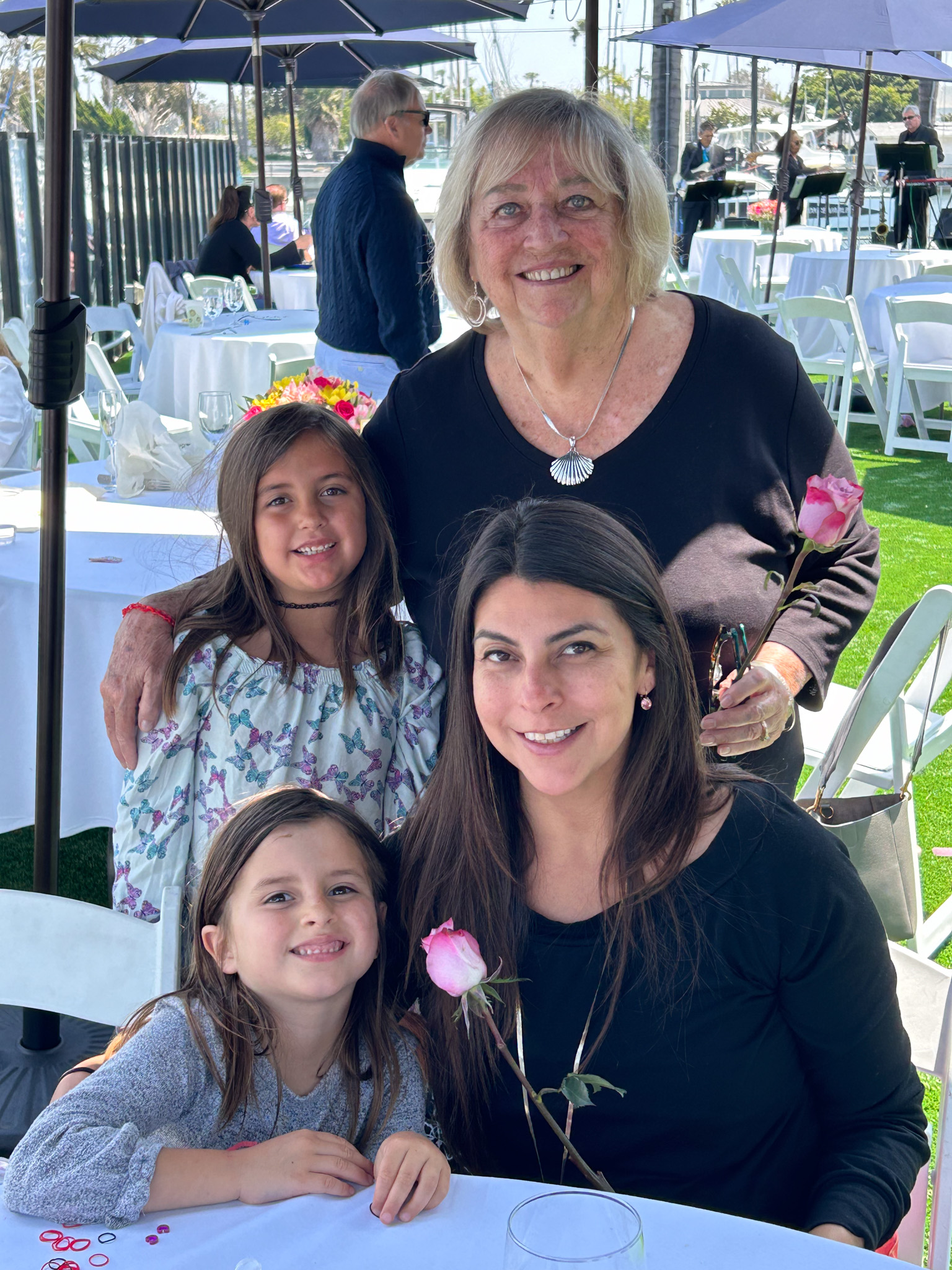 Loving Grandma and Family